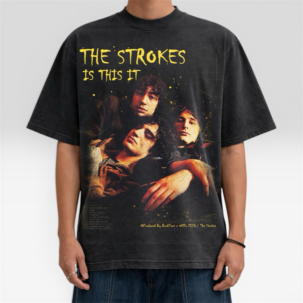 BOOTLEG TSHIRT | THE STROKES (PRE ORDER)