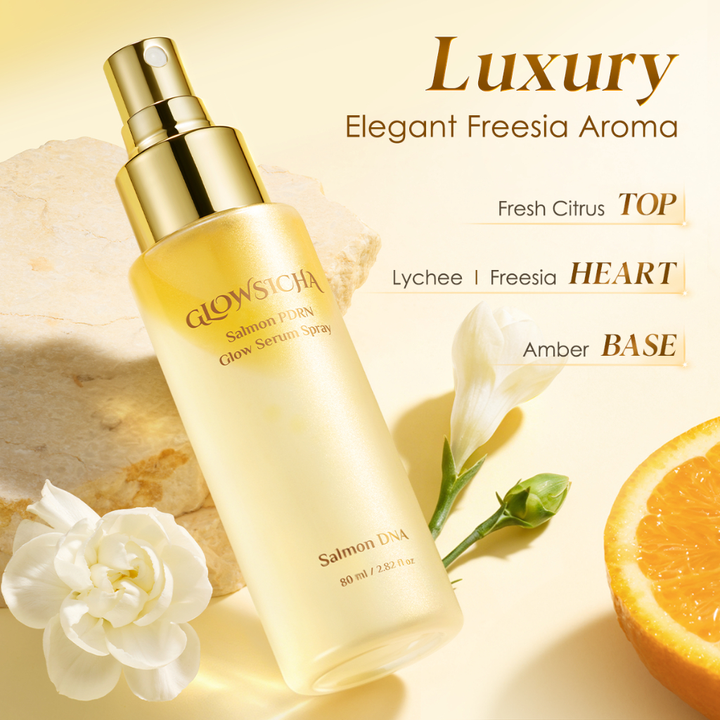 Glowsicha Salmon PDRN Brightening Serum Spray