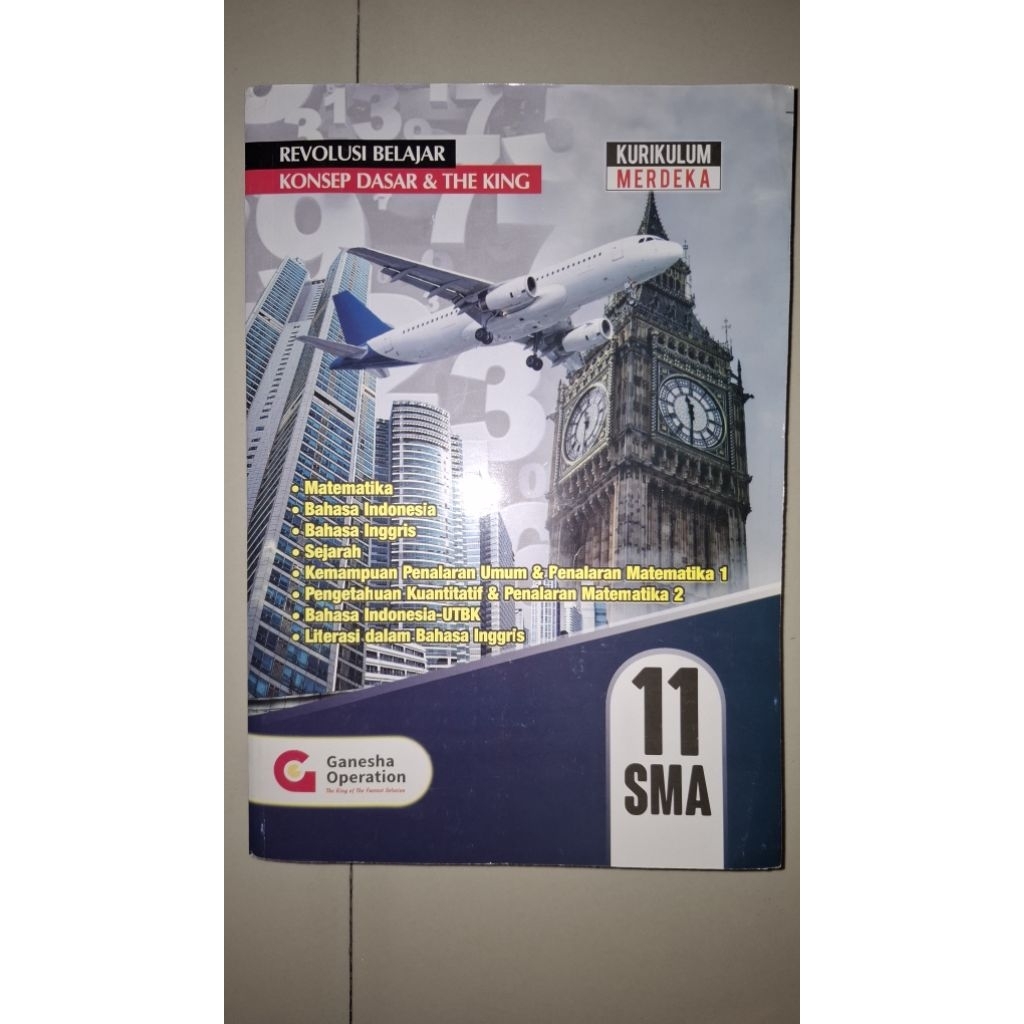 Buku Kelas 11 Bimbel GO Lengkap Semester 1 dan 2 Masih Baru & No Lecet/Coretan