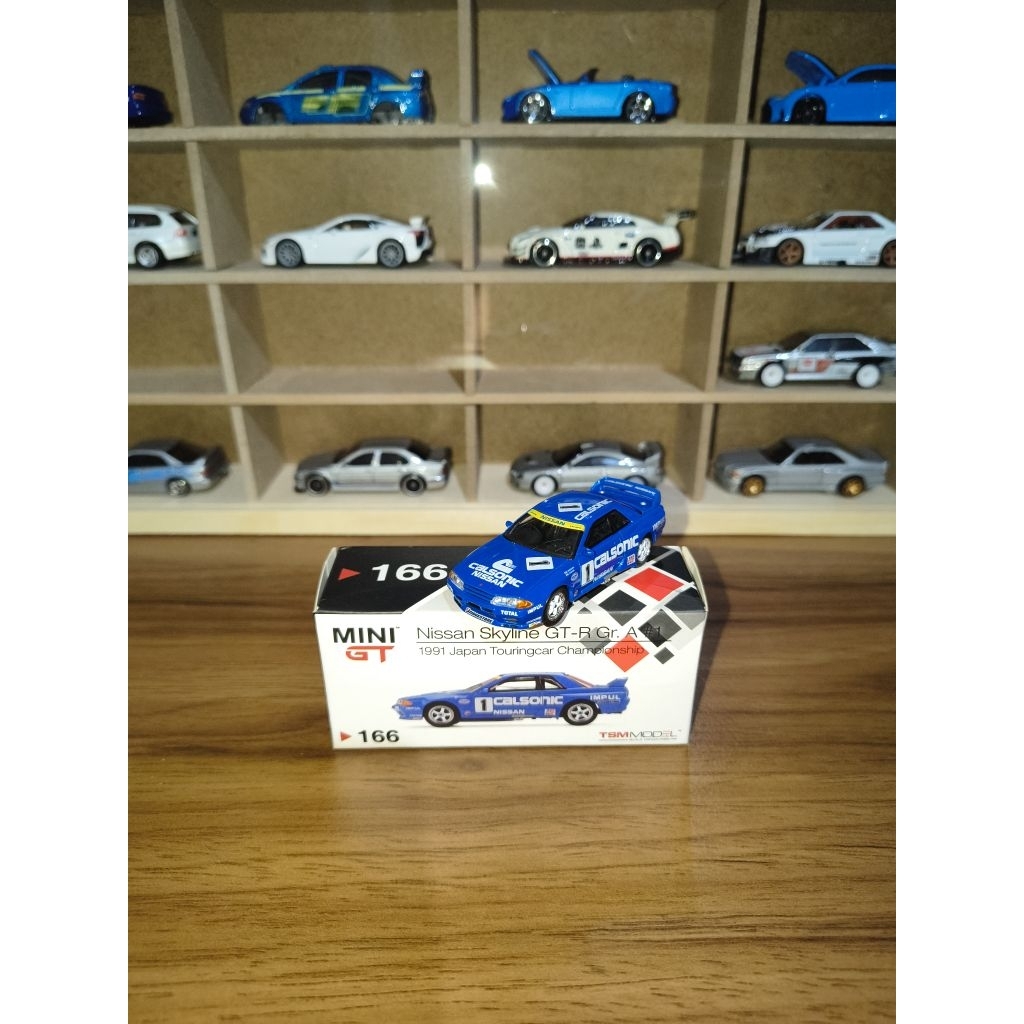 Mini GT 166 Nissan Skyline GT-R (R32) Gr. A #1 Calsonic 1991 Japan Touringcar Championship