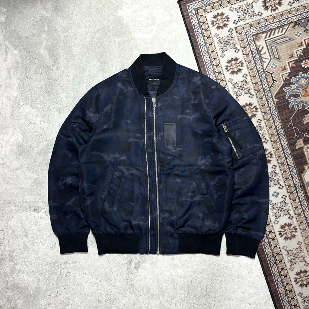Jaket Bomber Empolham Camo