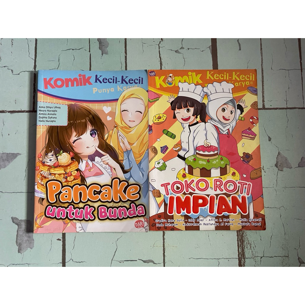 Preloved Buku Komik KKPK Pancake Untuk Bunda dan Toko Roti Impian