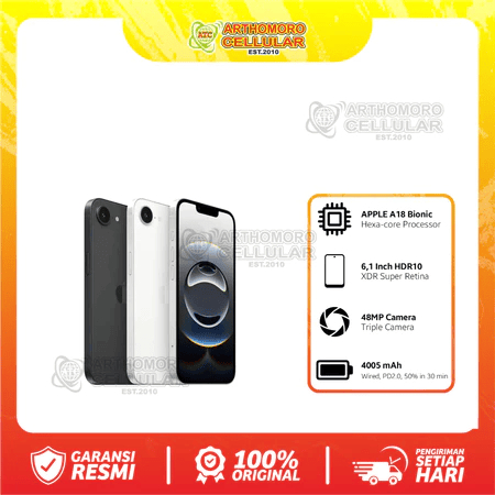 IPHONE 16E (128) & (256) - GARANSI RESMI