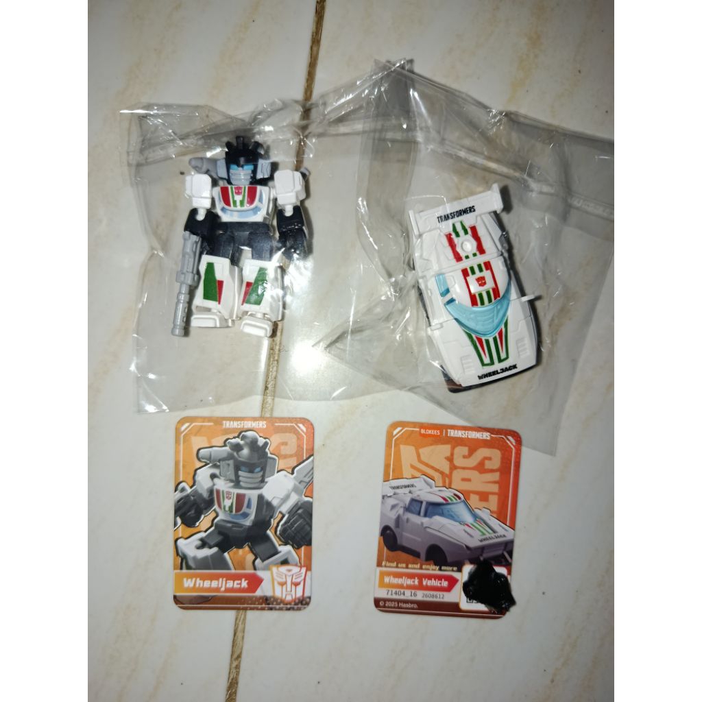 blokees transformers Wheeljack robot and vehicle