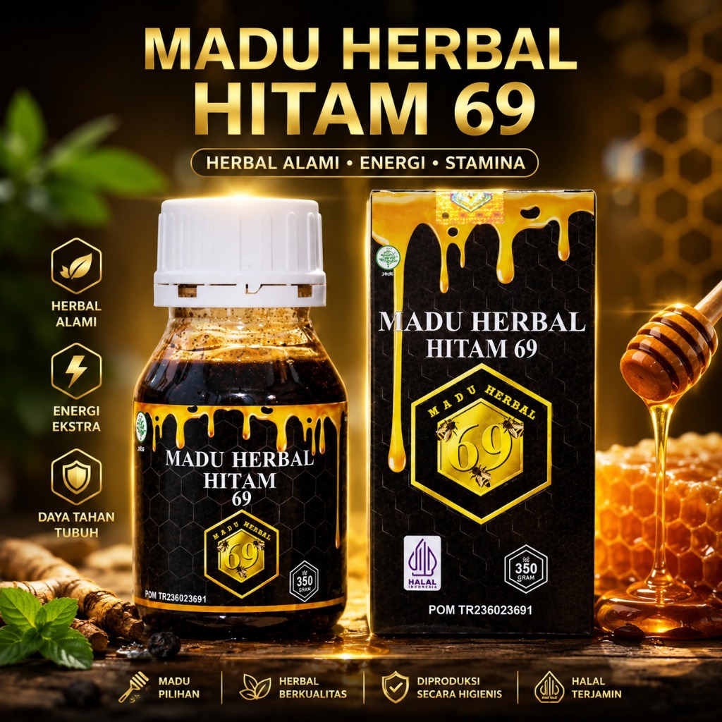 Madu Herbal 69 Propolis Supleman Herbal Pilihan Keluarga Terbaru
