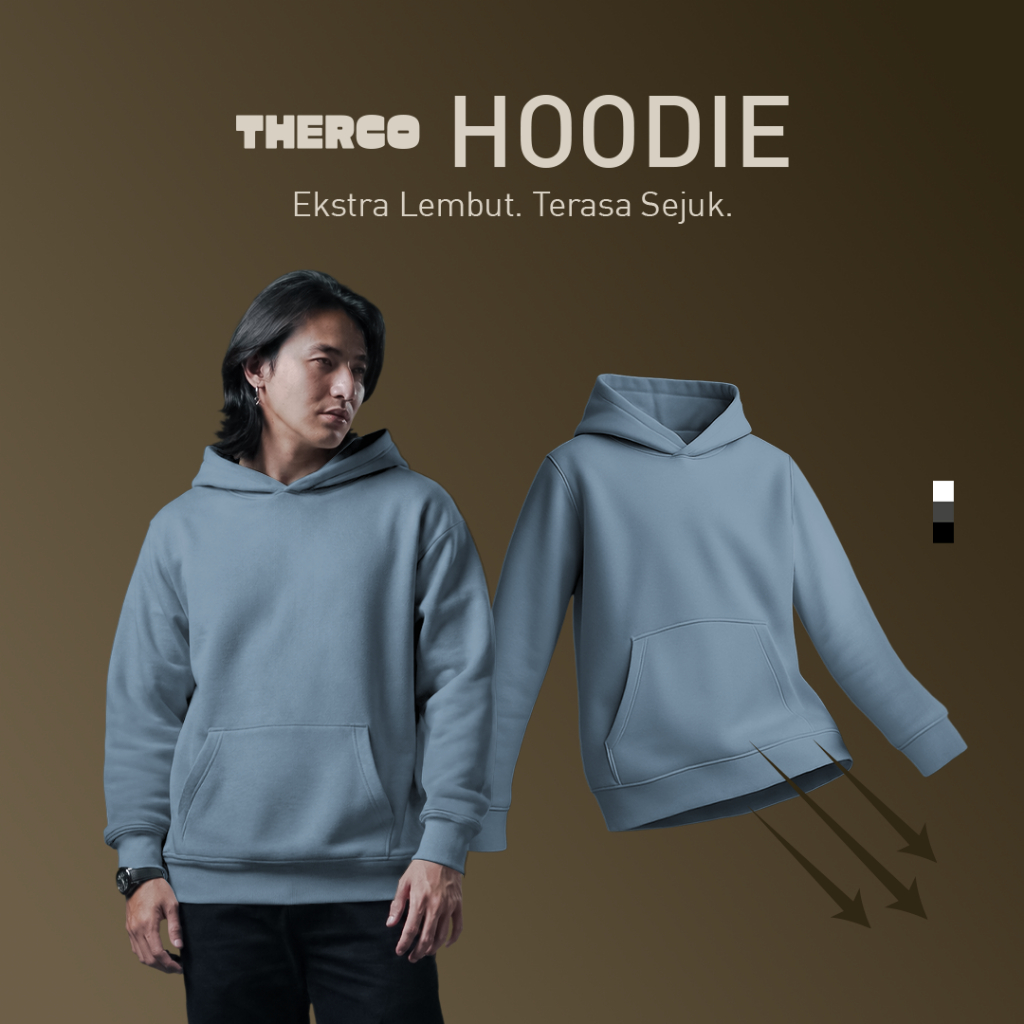 No Void Minds Therco Pullover Hoodie | Ice Berg