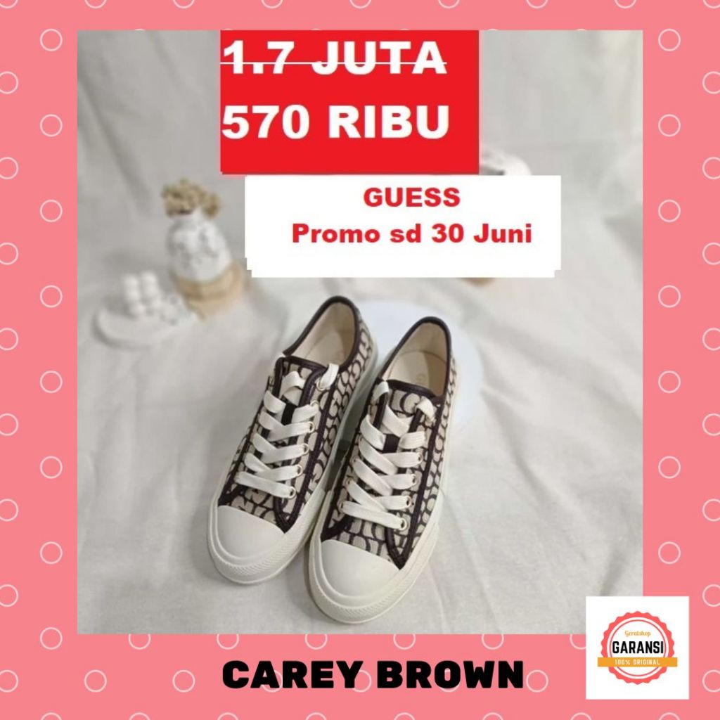 Sepatu wanita seri CAREY Guess 100% original store