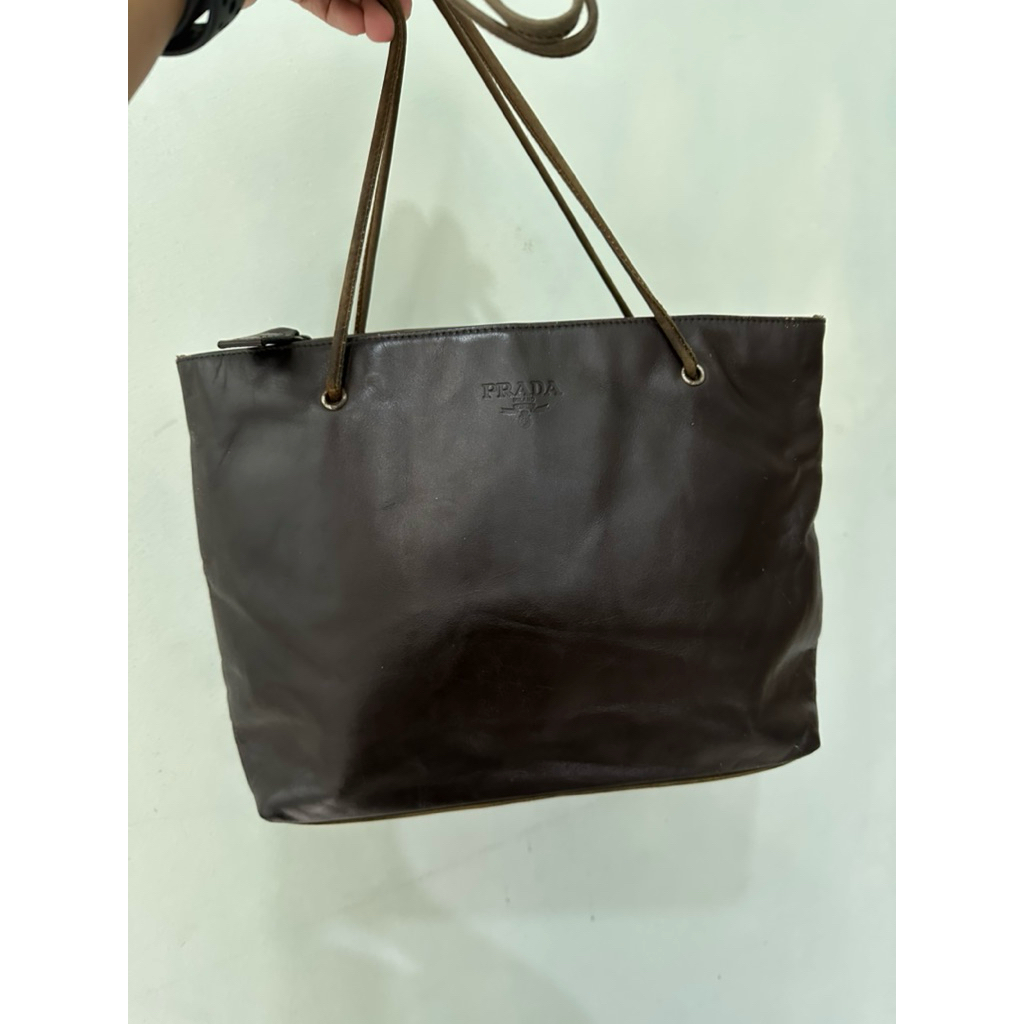 prada vintage tote bag