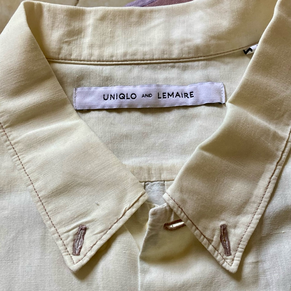 uniqlo lemaire kemeja lengan panjang