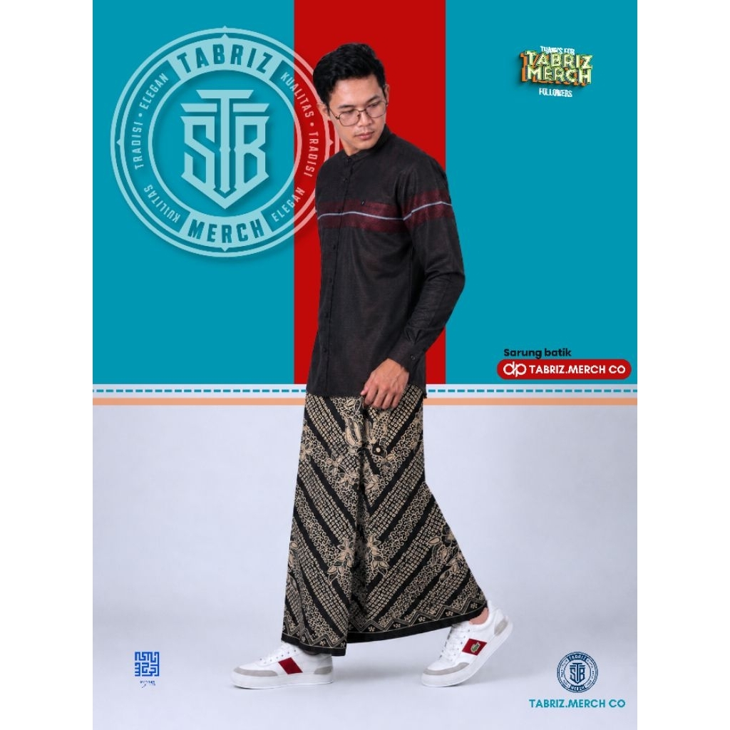 SARUNG BATIK MOTIF WIROSAT HAND MADE PEKALONGAN BAHAN KATUN SUPER GRADE A