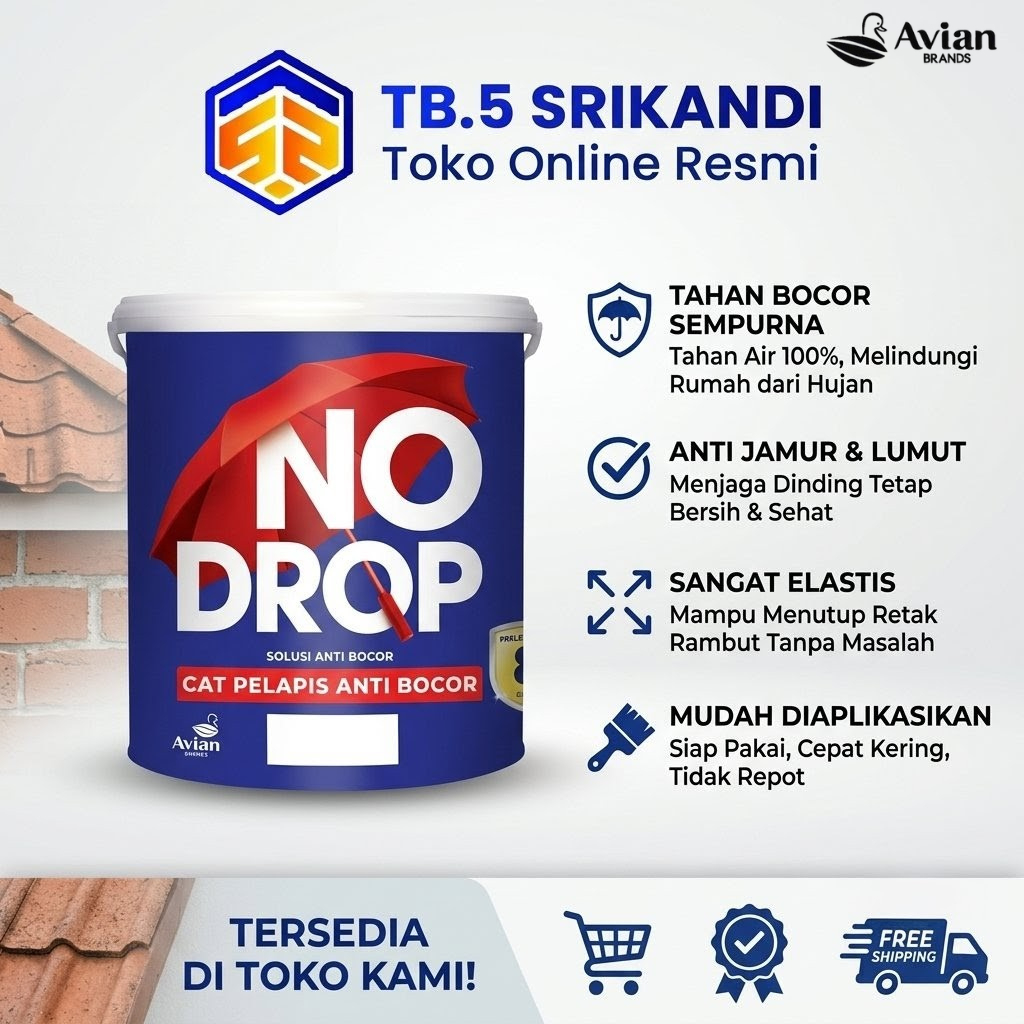 cat pelapis anti bocor / cat anti bocor / cat tembok No Drop 20 kg