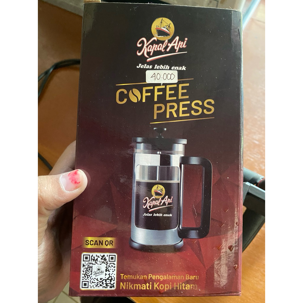 Coffee press kapal api