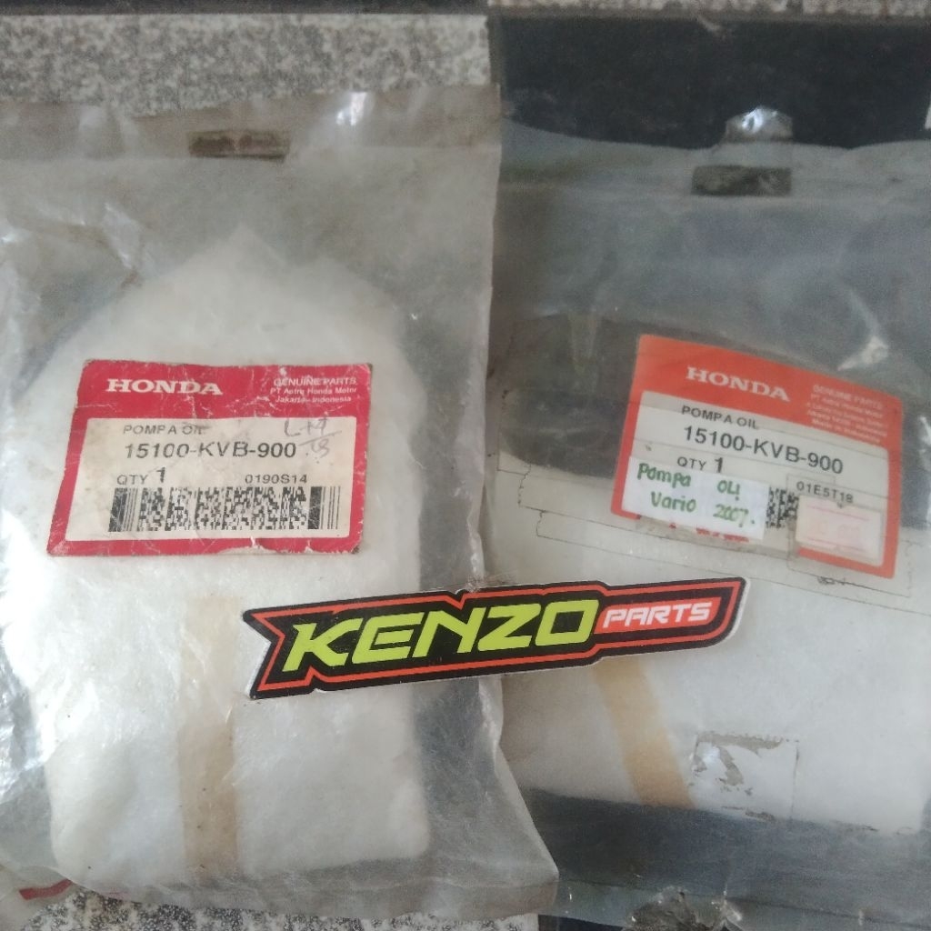 pompa oli Honda Vario beat scopy spacy karbu 15100-kvb-900