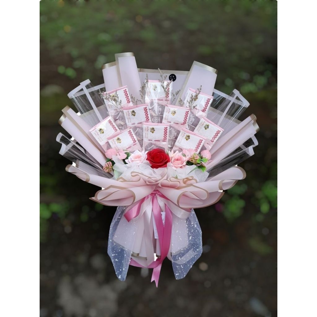 HEALORA BOUQUET | buket uang 10 lembar