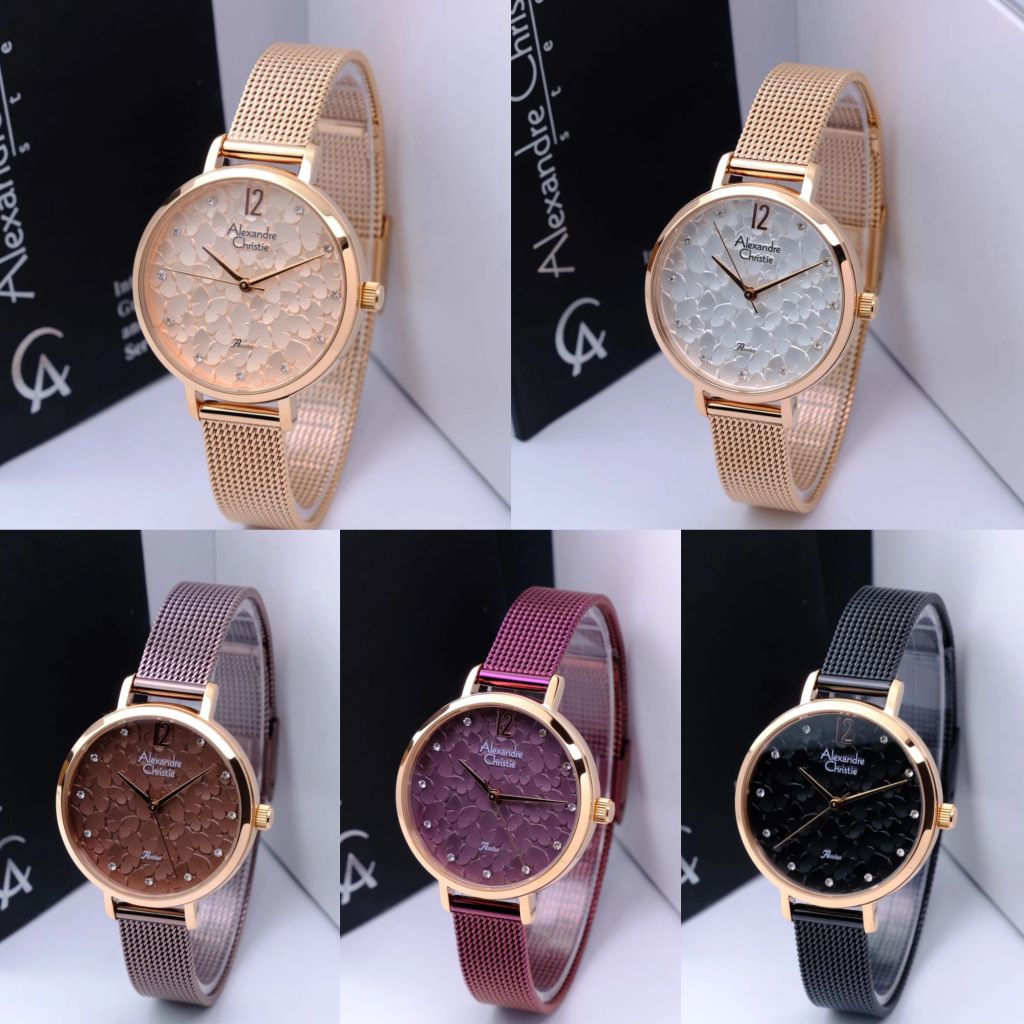 JAM TANGAN WANITA ALEXANDRE CHRISTIE AC 2728 AC2728 ORIGINAL GARANSI RESMI 1TAHUN