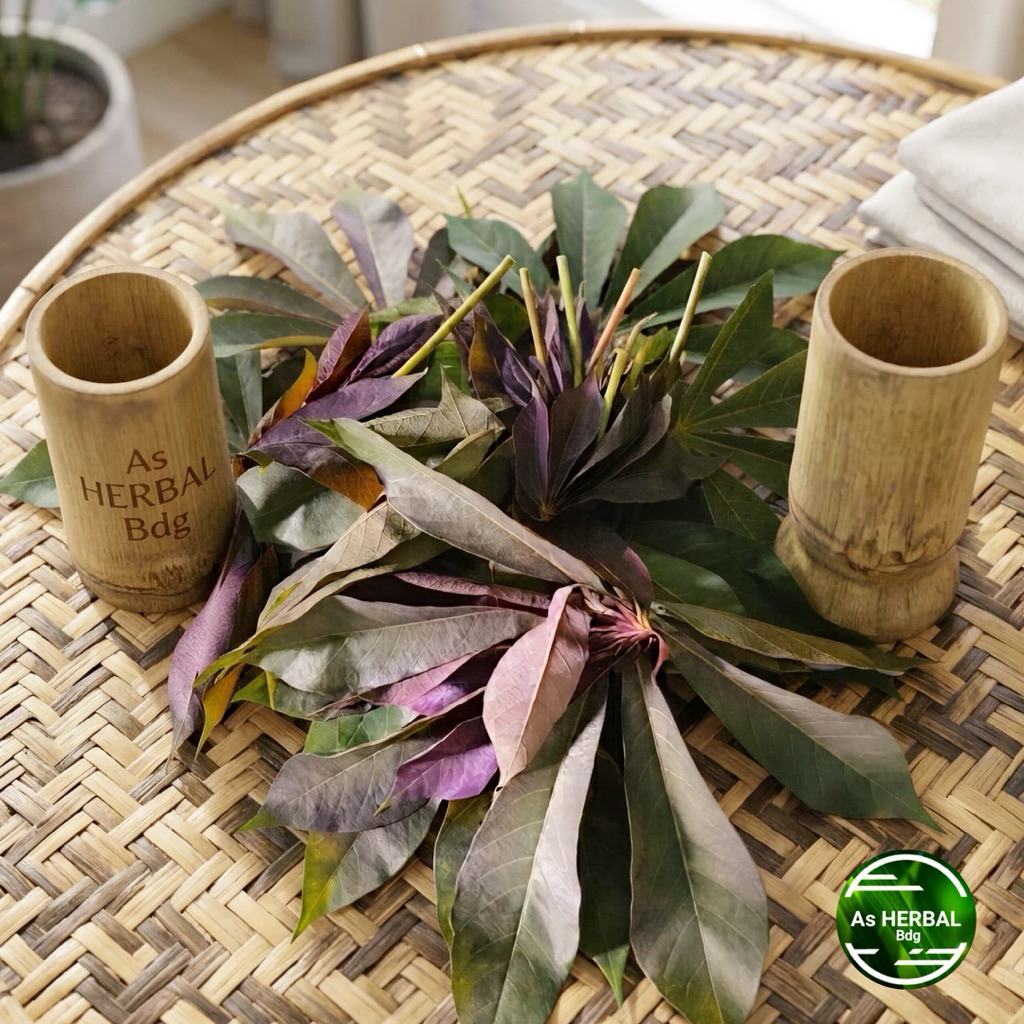 Daun singkong sapi kuru daun singkong racun segar 250 gram-az