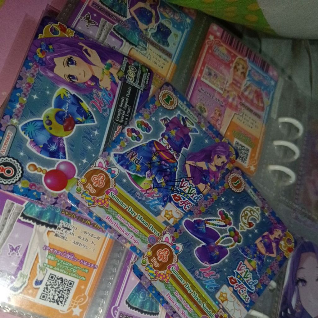 (BOOKED) Aikatsu card WM summer day