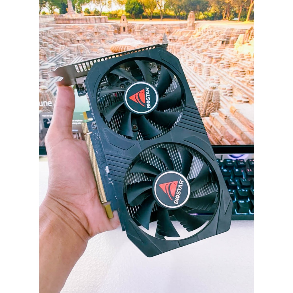 VGA BIOSTAR RX560 4GB 128 Bite Dual Fan Fulset
