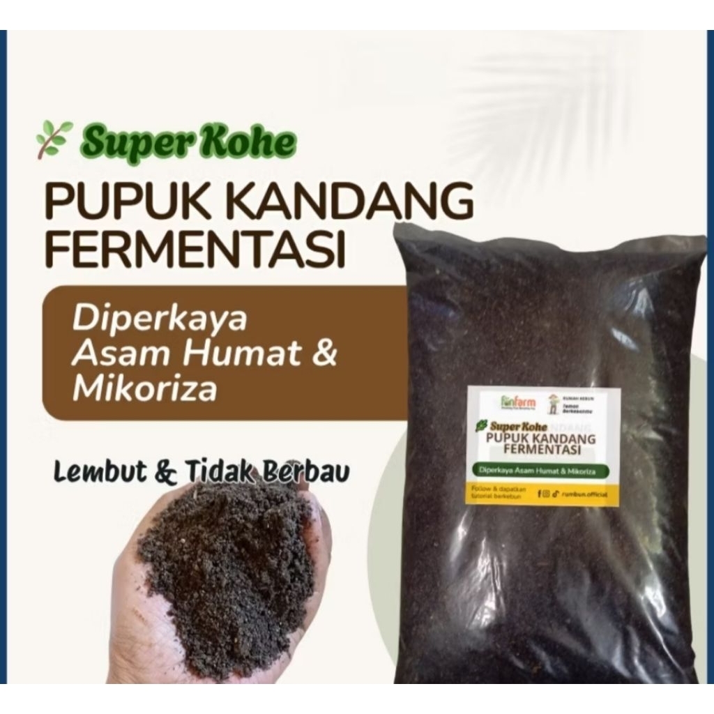 Pupuk Kohe Kambing fermentasi 1kg