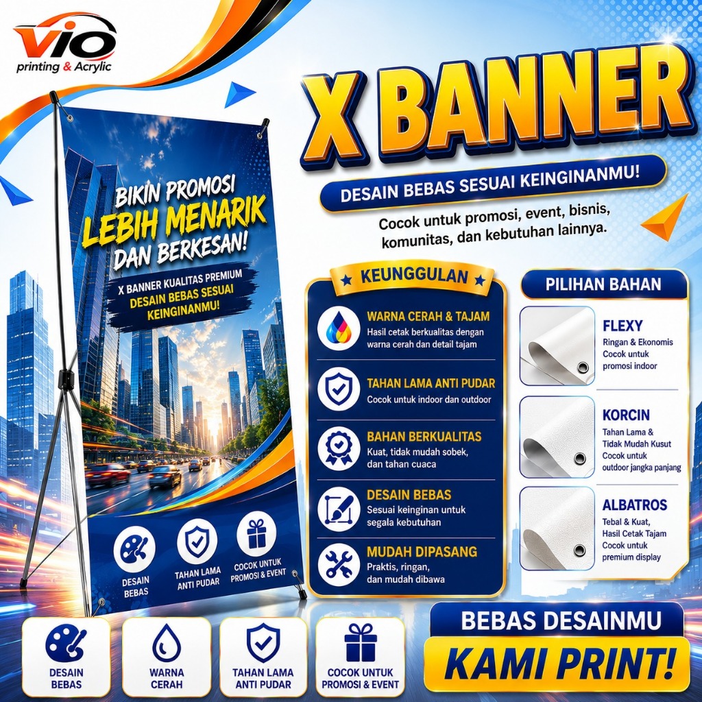 X banner 60 x 160