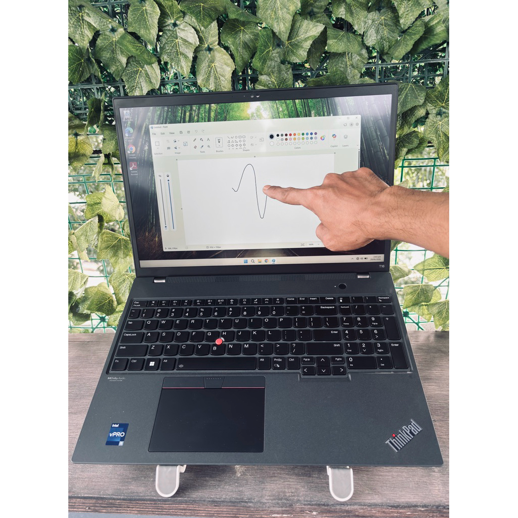 Laptop Baru Old Stock Lenovo Thinkpad T16 Touchscreen core i5 1245U Ram 16Gb NVME 512Gb