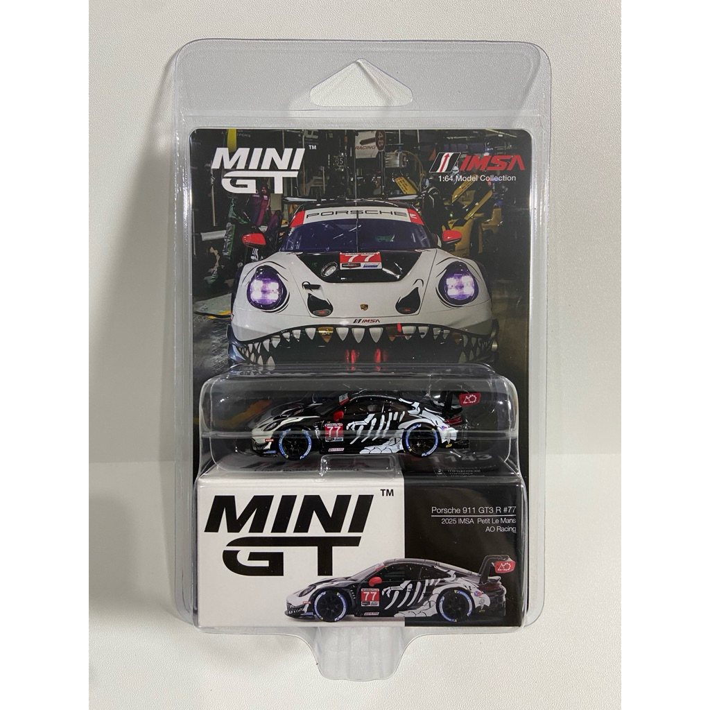 MINI GT PORSCHE 911 GT 3 R #77
