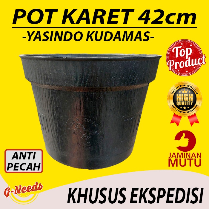 Pot Karet ANTI PECAH YASINDO 42 Cap Kuda Mas (KHUSUS EKSPEDISI)