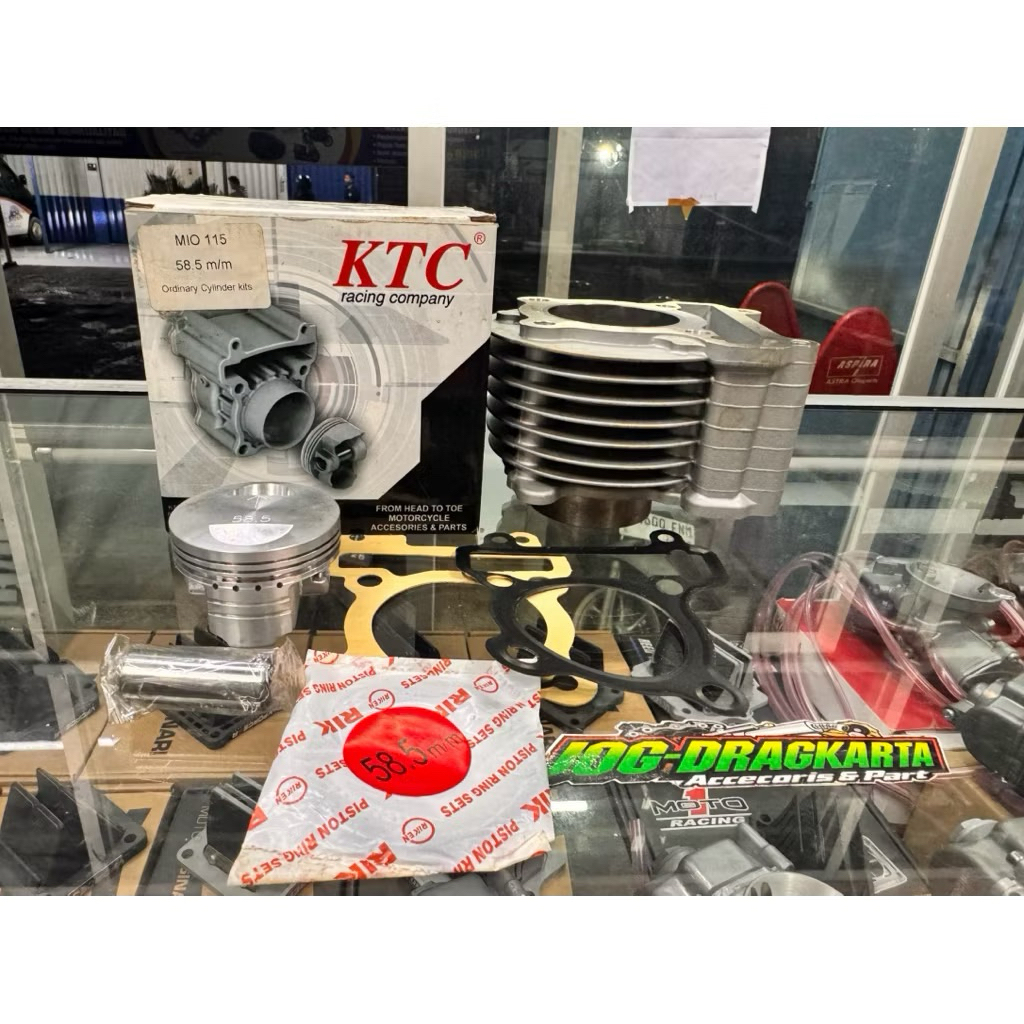 BLOK SEHER MIO 58.5MM BORE UP MIO MIO KARBU SPORTY MIO 5TL 5LW MIO SMILE NOUVO MIO SOUL KARBU KTC RA