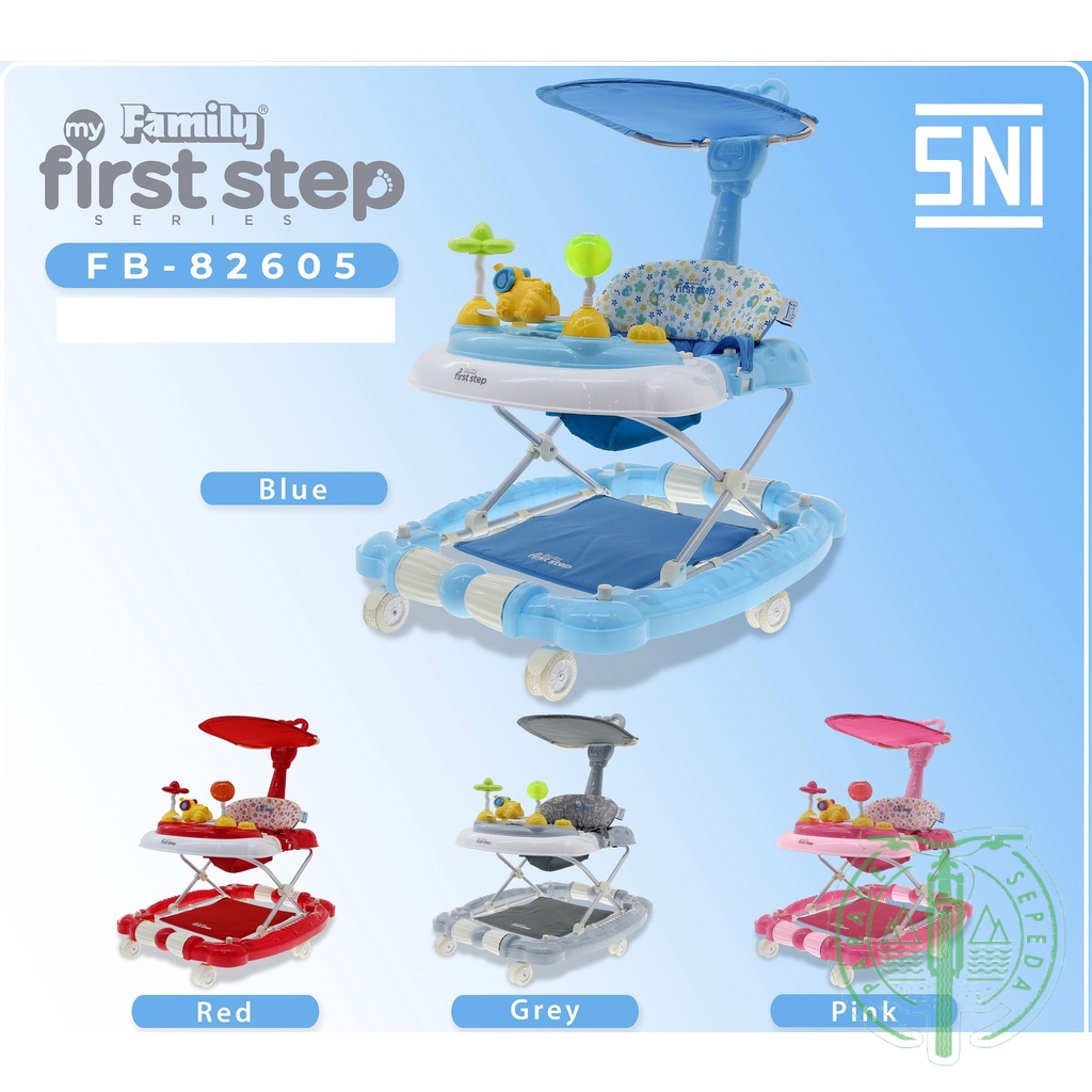 Baby Walker Apollo Alat Bantu Jalan Bayi Family Fb 82605