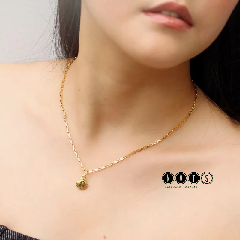 Nats Living: Kalung Titanium Wanita Anti Karat, Seoul