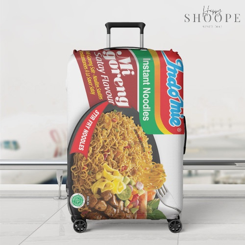 Indomie Goreng Sate | Cover Pelindung Koper / Sarung Koper Unik