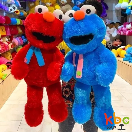 KBC Toys Boneka Karakter Elmo Jumbo - Kado Lucu Bahan Rasfur SNI