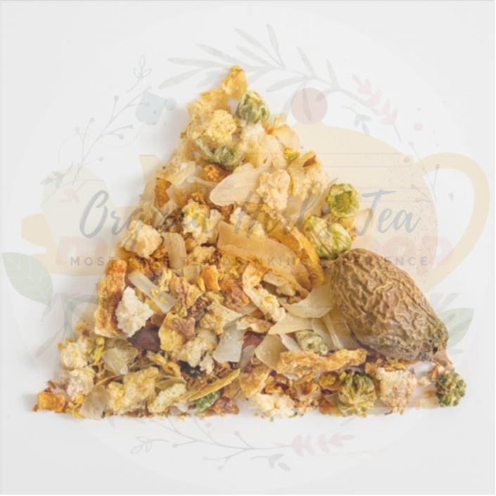 

OSMANTHUS SNOW PEAR TEA/XUE LI GUI HUA CHA/TEH PEAR OSMANTHUS/TEH PEAR/TEH OSMANTHUS