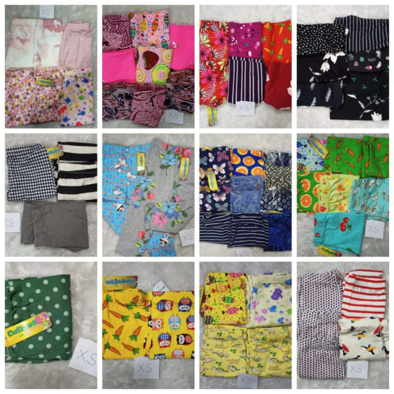 Celana Legging Anak Callysta Motif Ukuran XS S M L BISA PILIH MOTIF ATAU WARNA