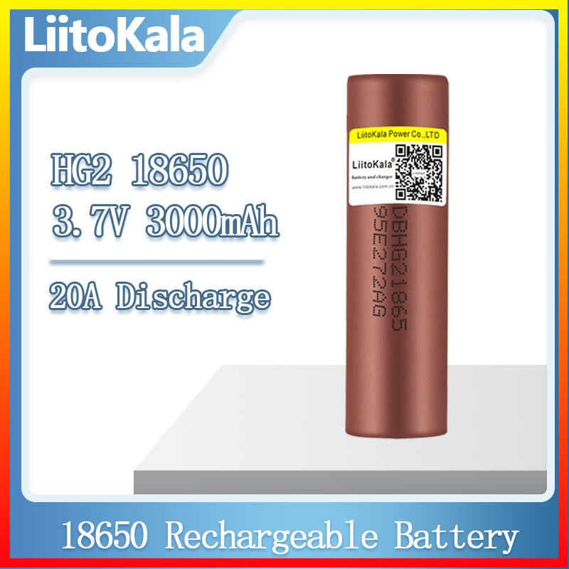 Baterai Rechargeable 18650 3000mAh with Nickel Sheet Kompabilitas Remote Control Speaker Bluetooth Rokok Elektrik Liitokala - 7RBT1MBR