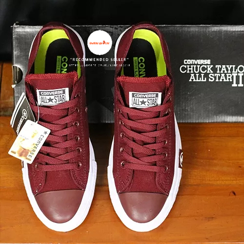 PROMO Sepatu Converse CT Flash Merah Maroon, Upper Kanvas, Cup Insole, Tapak Rubber, Premium Import Quality Tag Made in Vietnam