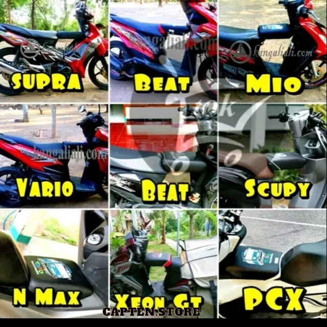 Jok Motor Anak Kursi Jok Tempat Boncengan Motor Anak Matic Beat Vario Fino Scoopy Mio dll