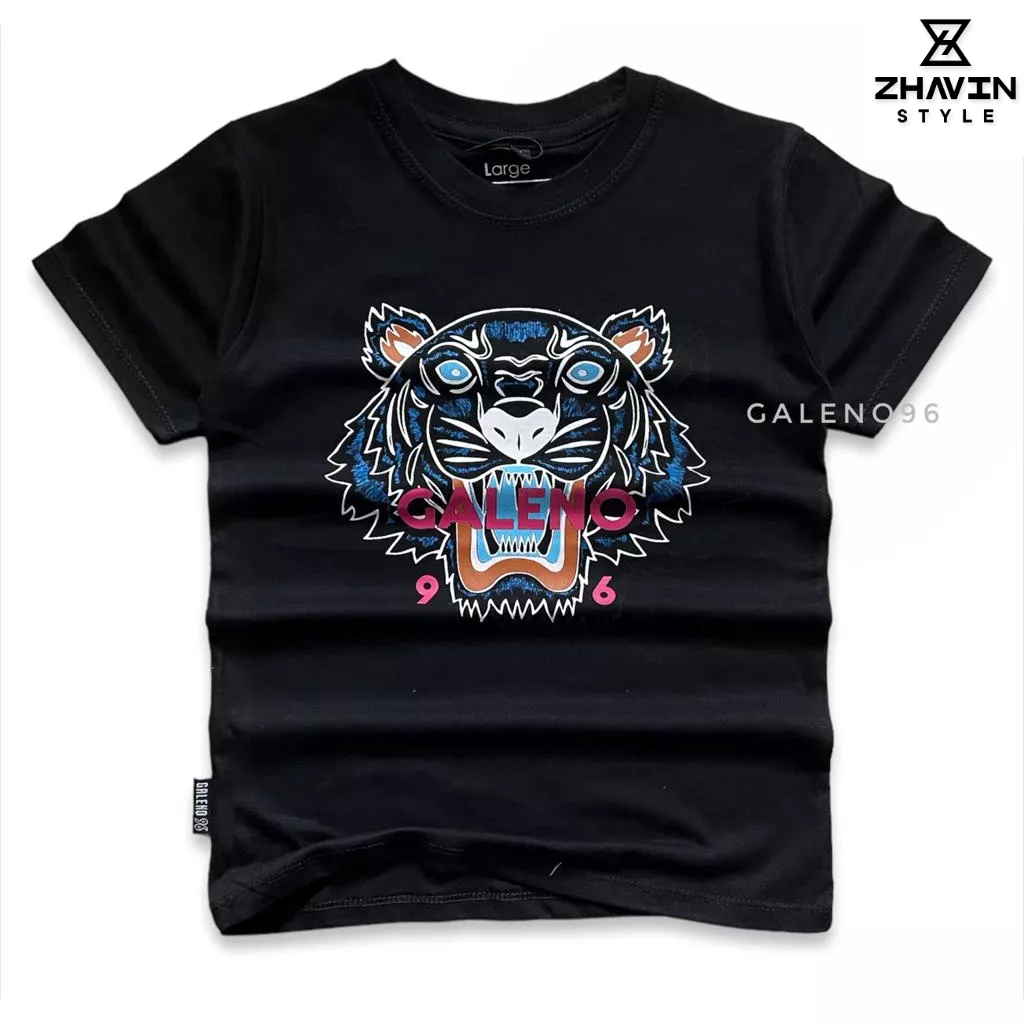 ZHAVIN BAJU KAOS DISTRO ANAK PREMIUM USIA 1-12 TAHUN BAHAN KATUN COMBED 30S