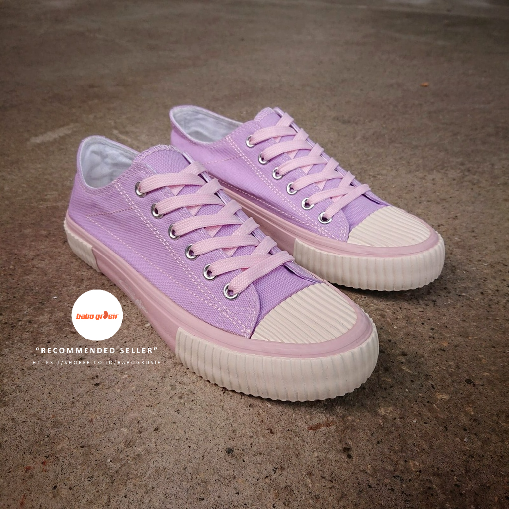 PROMO Sepatu Import Fashion Mutuoni Purple Original, Sepatu Sneakers Harga Murah, TOP Quality (Free Box)