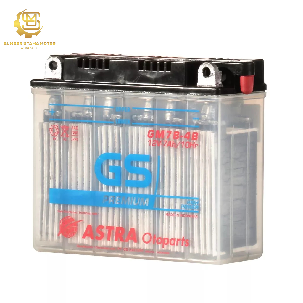 Aki GM7B-4B GS Astra Aki Basah GM7B-4B GS Astra