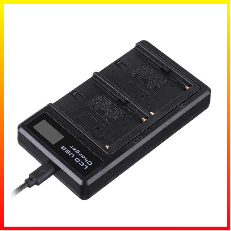 Charger Baterai Kamera 2 Slot for Nikon Indikator LCD Z50 JHTC - 7CAD02BK