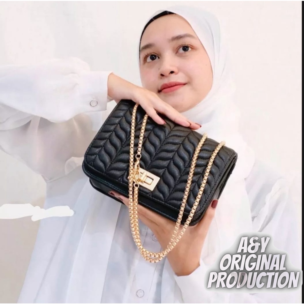 Ainun Bag Tas Selempang Wanita - Tas Wanita - Slingbag Korean Wanita Termurah