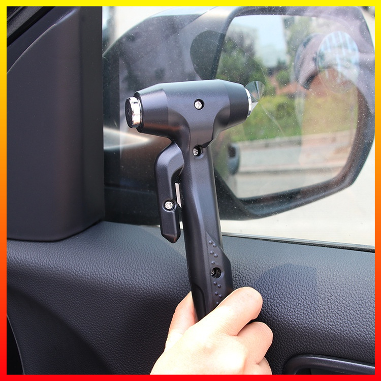 Alat Darurat Pemecah Jendela Mobil Untuk Kaca Emergency Safety Glass Breaker Rundong R-7115 -7RRSFWBK