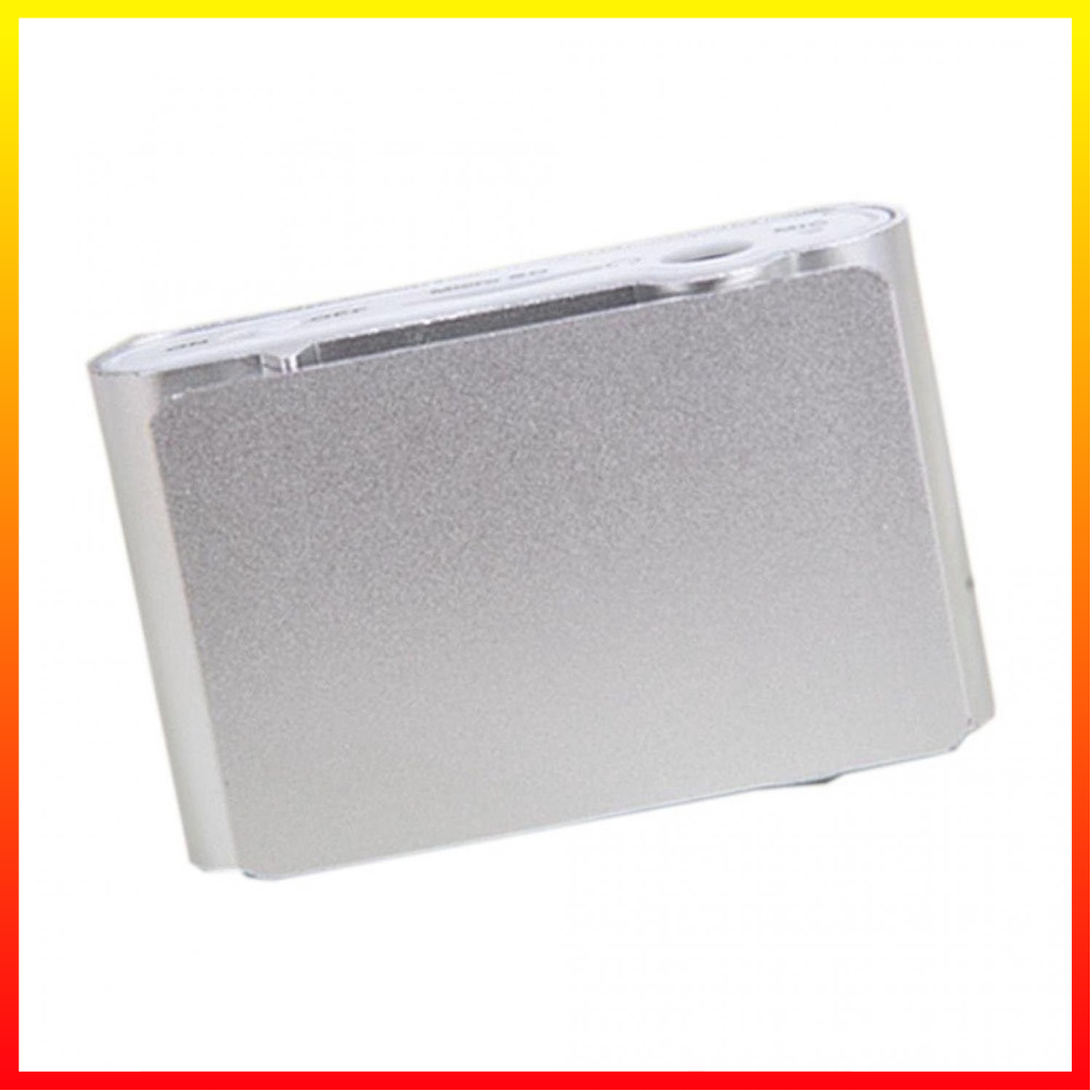 Portabel Pod MP3 Player TF/SD Card dengan Klip &amp; Layar LCD ZUCZUG ZC10 - OMPL04BK