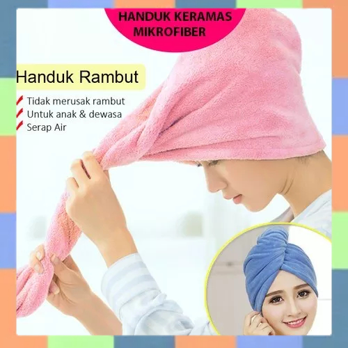 Hair Wrap Magic Towel Handuk Keramas Rambut