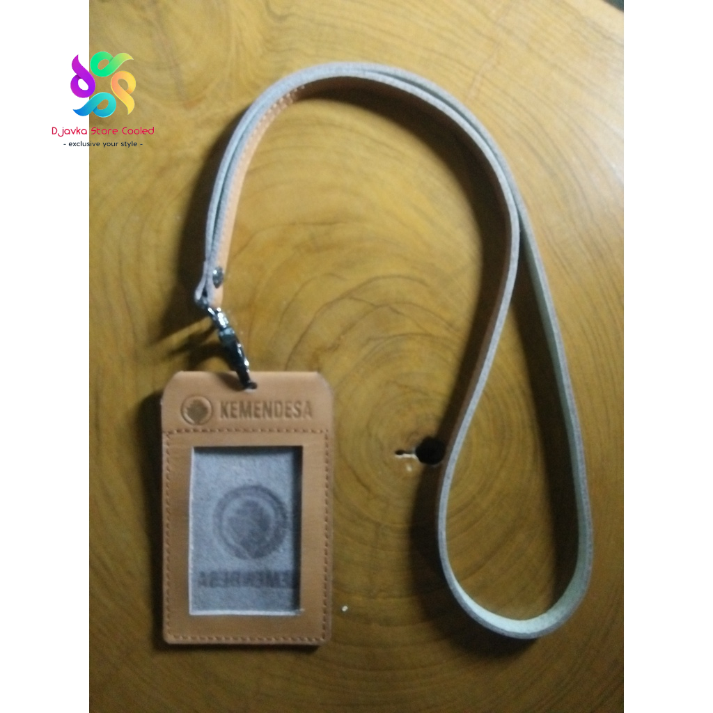 

Holder/Dompet ID Card Kulit Asli