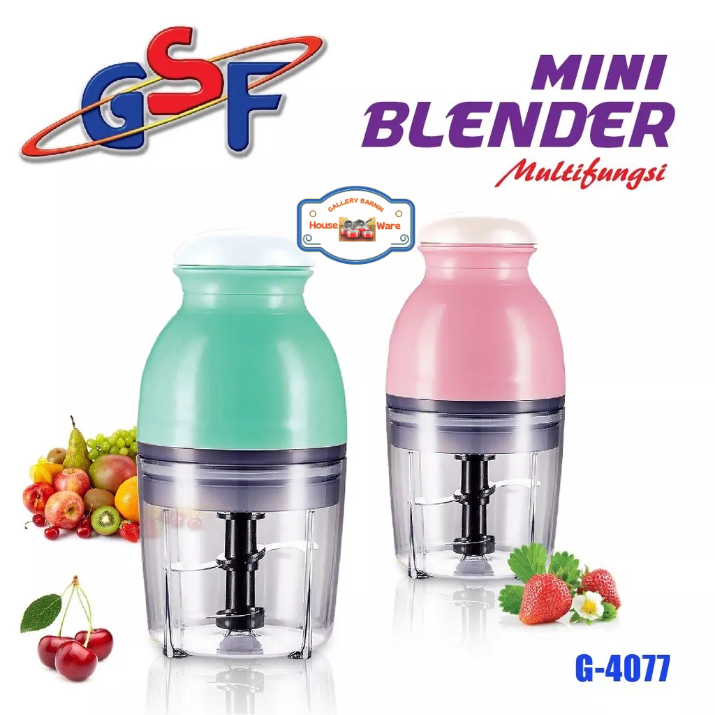 BLENDER KAPSUL PORTABLE PRAKTIS MULTIFUNGSI 4 MATA PISAU  GSF 4077