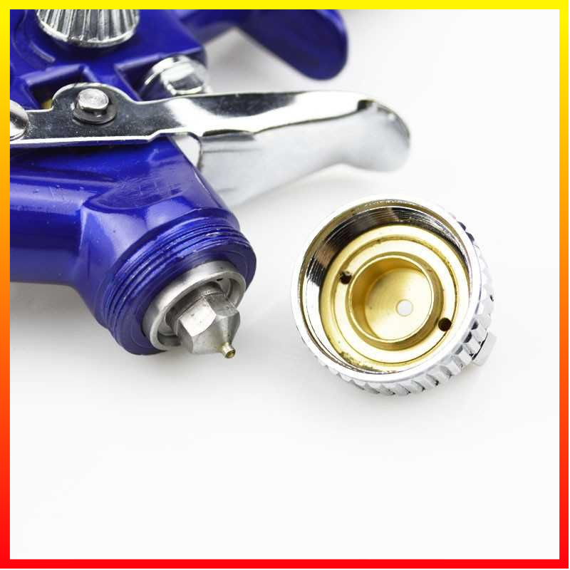 Pistol Cat Semprot Minyak Pelapis Mobil Furniture Perabot Professional Spray Gun Nozzle HVLP Airbrush Cup 100 ml Cat Mobil Motor Taffware - 4SHZ01BL