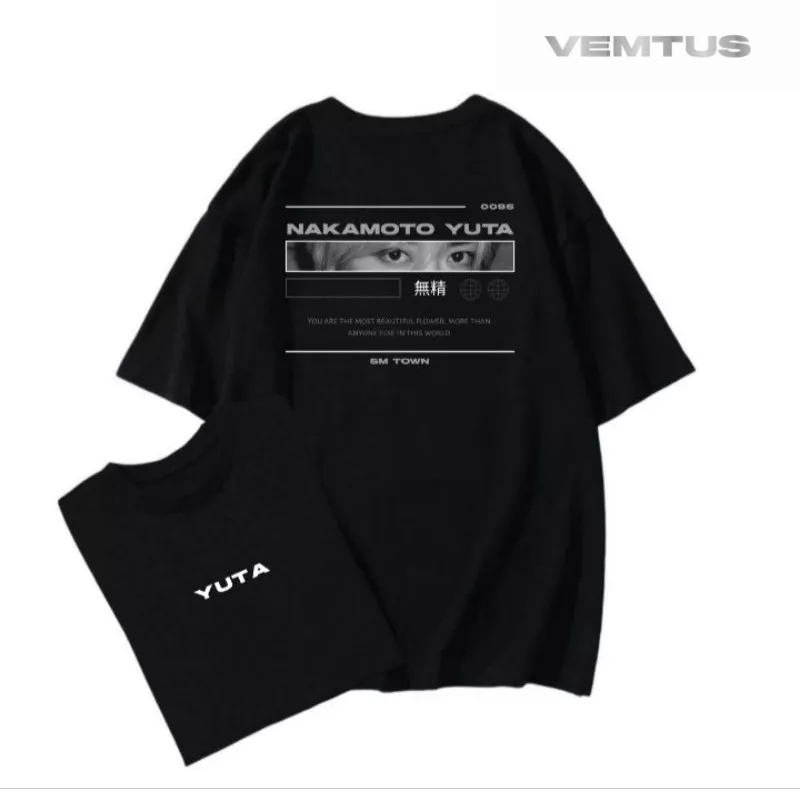 VEMTUS T-SHIRT KAOS NAKAMOTO YUTA NCT