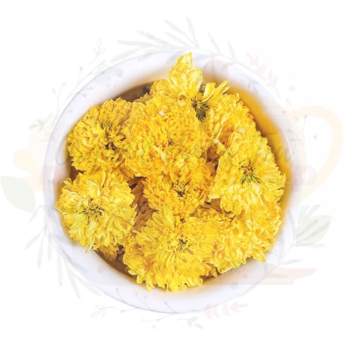 

GOLDEN CHRYSANTHEMUM FLOWER TEA/TEH BUNGA KRISAN EMAS/KEMBANG KRISAN GOLDEN